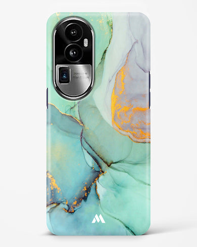 Green Shale Marble Hard Case Phone Cover (Oppo)