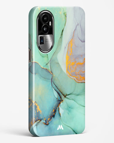 Green Shale Marble Hard Case Phone Cover (Oppo)