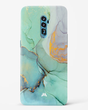 Green Shale Marble Hard Case Phone Cover-(Oppo)