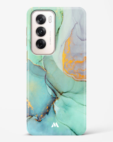 Green Shale Marble Hard Case Phone Cover (Oppo)