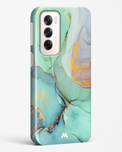 Green Shale Marble Hard Case Phone Cover (Oppo)