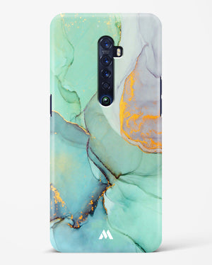 Green Shale Marble Hard Case Phone Cover-(Oppo)