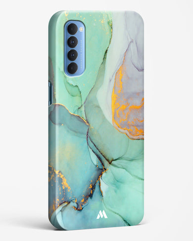 Green Shale Marble Hard Case Phone Cover (Oppo)