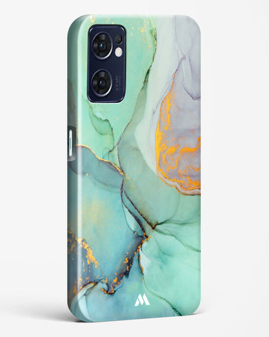 Green Shale Marble Hard Case Phone Cover (Oppo)