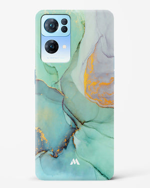 Green Shale Marble Hard Case Phone Cover (Oppo)