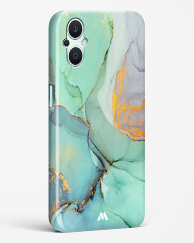 Green Shale Marble Hard Case Phone Cover-(Oppo)