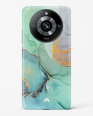 Green Shale Marble Hard Case Phone Cover (Realme)