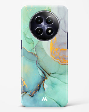 Green Shale Marble Hard Case Phone Cover (Realme)