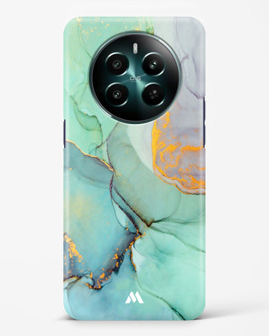 Green Shale Marble Hard Case Phone Cover (Realme)
