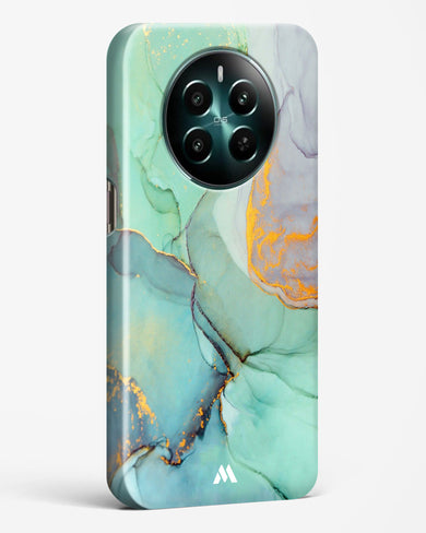Green Shale Marble Hard Case Phone Cover (Realme)