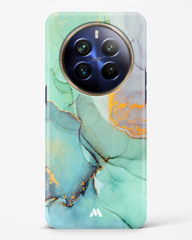 Green Shale Marble Hard Case Phone Cover (Realme)