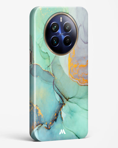 Green Shale Marble Hard Case Phone Cover (Realme)