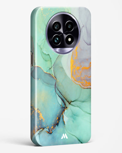 Green Shale Marble Hard Case Phone Cover (Realme)