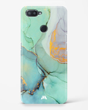 Green Shale Marble Hard Case Phone Cover-(Realme)