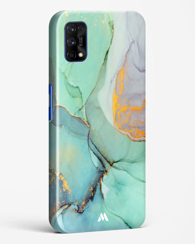 Green Shale Marble Hard Case Phone Cover (Realme)