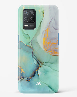 Green Shale Marble Hard Case Phone Cover (Realme)