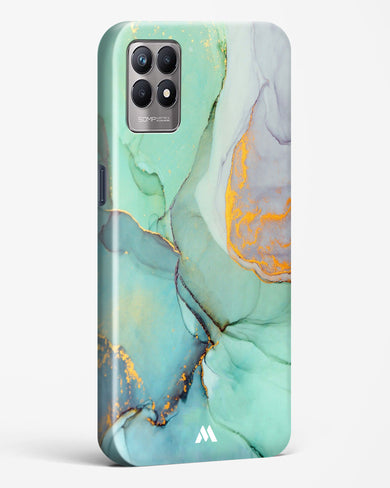 Green Shale Marble Hard Case Phone Cover-(Realme)