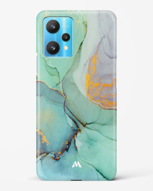 Green Shale Marble Hard Case Phone Cover (Realme)