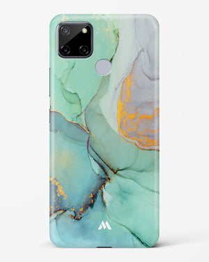 Green Shale Marble Hard Case Phone Cover-(Realme)