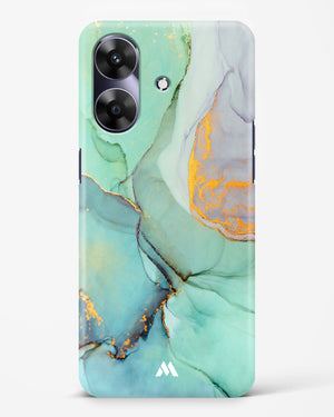 Green Shale Marble Hard Case Phone Cover (Realme)