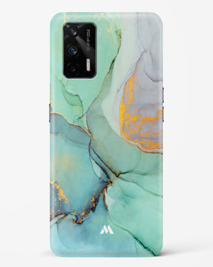 Green Shale Marble Hard Case Phone Cover (Realme)