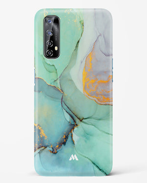 Green Shale Marble Hard Case Phone Cover (Realme)