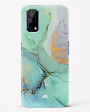 Green Shale Marble Hard Case Phone Cover (Realme)