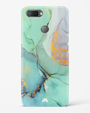 Green Shale Marble Hard Case Phone Cover (Realme)