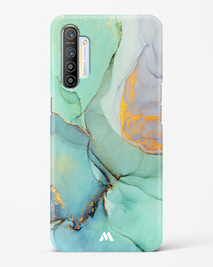 Green Shale Marble Hard Case Phone Cover (Realme)