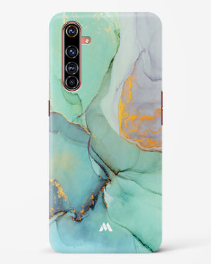 Green Shale Marble Hard Case Phone Cover-(Realme)