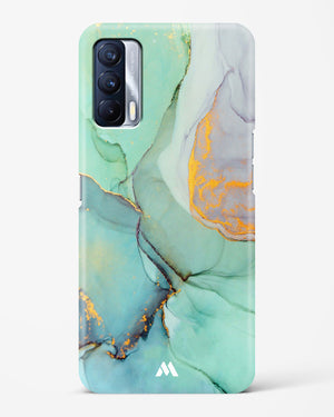 Green Shale Marble Hard Case Phone Cover-(Realme)