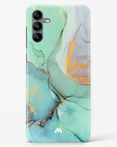 Green Shale Marble Hard Case Phone Cover-(Samsung)