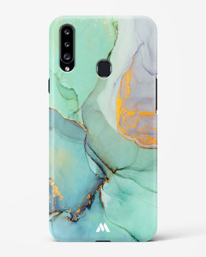 Green Shale Marble Hard Case Phone Cover-(Samsung)