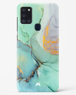 Green Shale Marble Hard Case Phone Cover (Samsung)