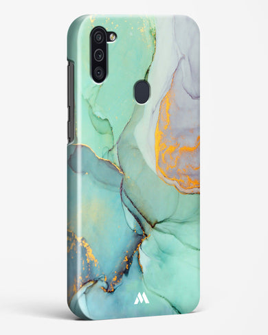 Green Shale Marble Hard Case Phone Cover (Samsung)