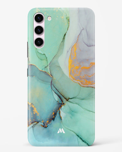 Green Shale Marble Hard Case Phone Cover-(Samsung)