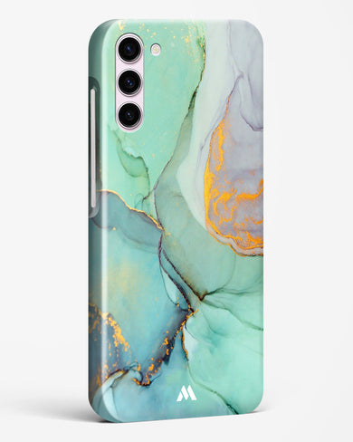 Green Shale Marble Hard Case Phone Cover-(Samsung)