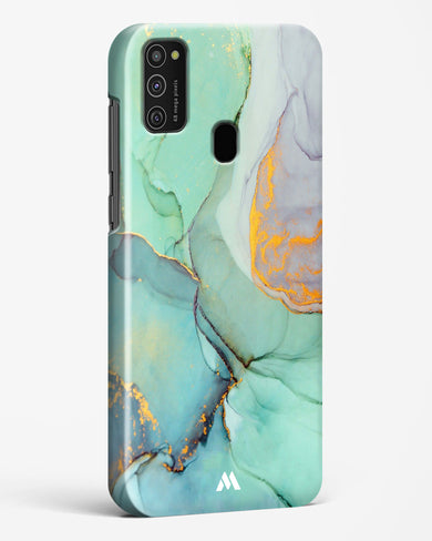 Green Shale Marble Hard Case Phone Cover (Samsung)