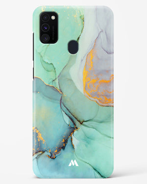 Green Shale Marble Hard Case Phone Cover (Samsung)