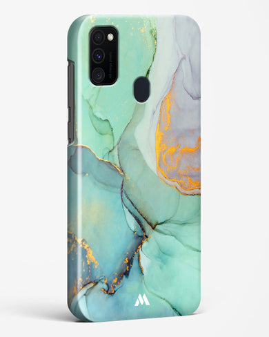 Green Shale Marble Hard Case Phone Cover (Samsung)
