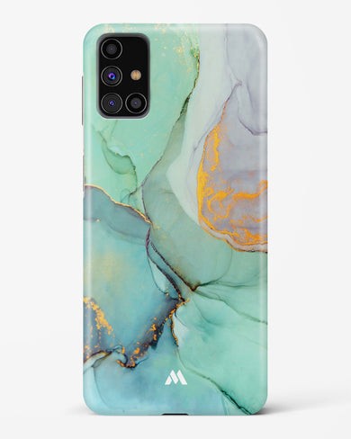 Green Shale Marble Hard Case Phone Cover-(Samsung)