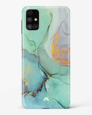 Green Shale Marble Hard Case Phone Cover-(Samsung)