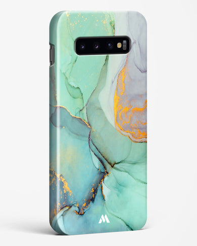 Green Shale Marble Hard Case Phone Cover (Samsung)