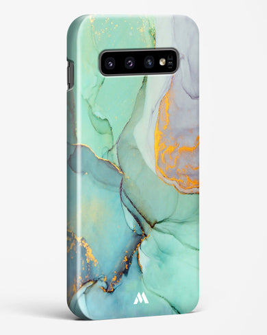 Green Shale Marble Hard Case Phone Cover (Samsung)