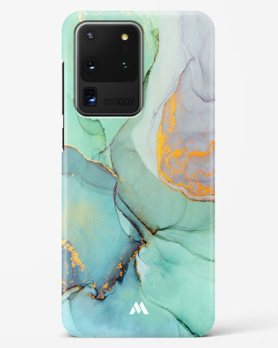 Green Shale Marble Hard Case Phone Cover (Samsung)