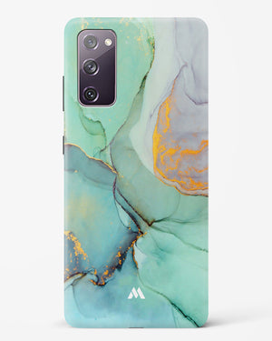 Green Shale Marble Hard Case Phone Cover-(Samsung)