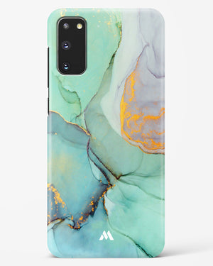 Green Shale Marble Hard Case Phone Cover-(Samsung)