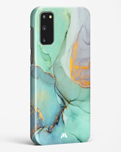 Green Shale Marble Hard Case Phone Cover (Samsung)