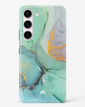 Green Shale Marble Hard Case Phone Cover-(Samsung)