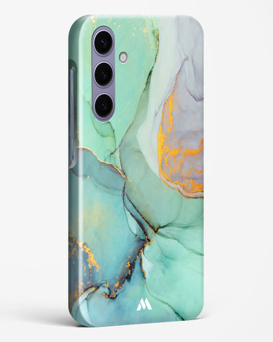 Green Shale Marble Hard Case Phone Cover-(Samsung)